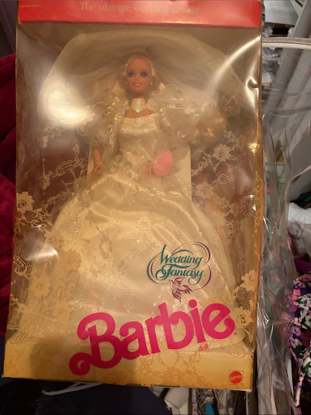 Barbie 1989 Wedding Fantasy Bridal Doll -NIB